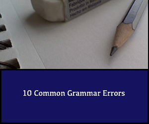 10 Common Grammar Errors