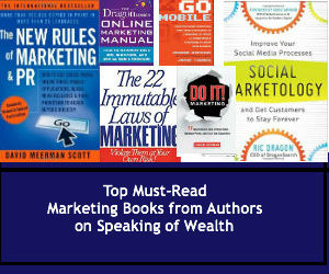 Top Must Read Marketing Books from Authors on Speaking of Wealth